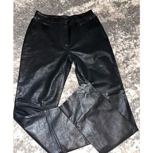 Kenneth Cole leather pants